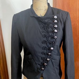 VERO MODA BLACK DRESSAGE COAT